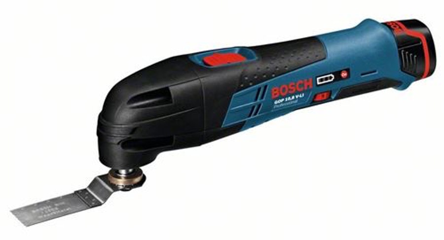 Multicortadora Oscilante Bateria 10,8V Íon Lítio GOP 10,8V Li - Bosch Equipamentos - 06018580D0 - Unitário