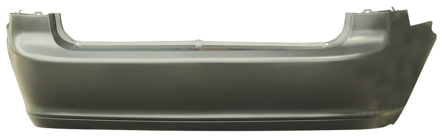 Para-choque Traseiro Preto Liso Automotivo - DTS - 1697 - Unitário