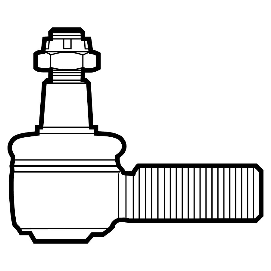 Terminal de Direção - Nakata - N 861 - Unitário