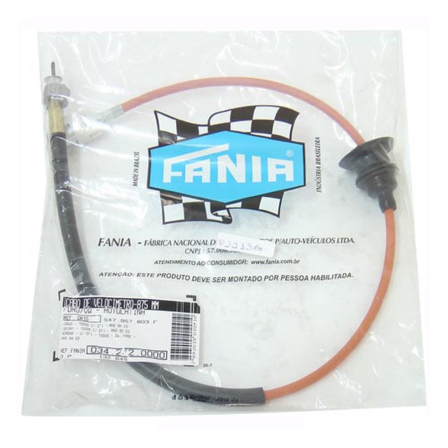 Cabo do Velocímetro - Fania - 34-242 - Unitário