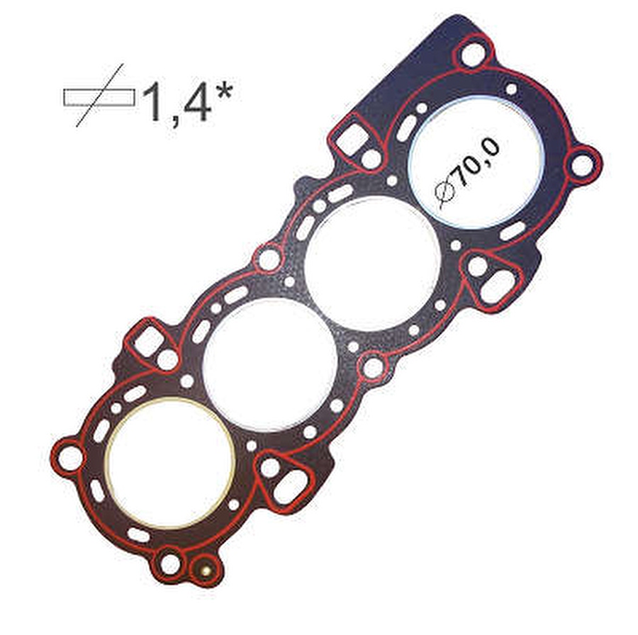 Junta do Cabecote - Bastos Juntas - 131543MP - Unitário