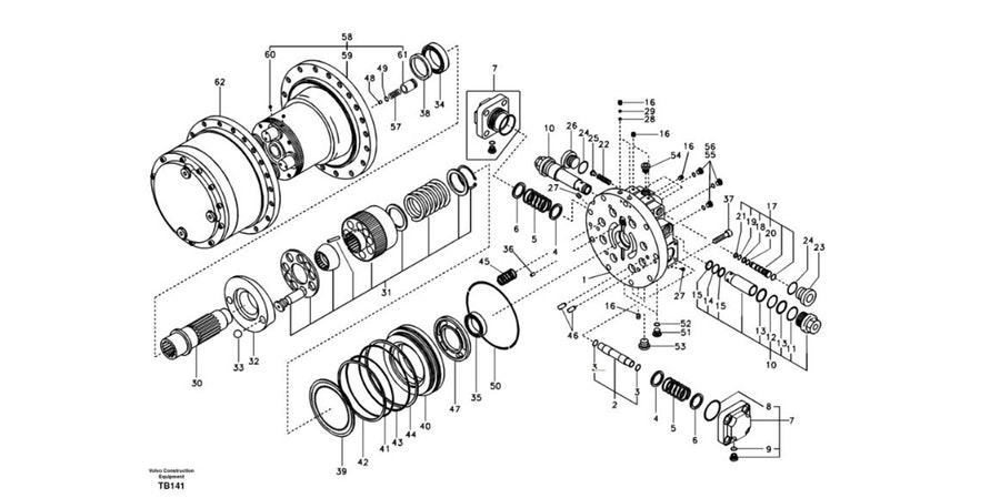 Kit de Vedação - Volvo CE - 8230-32400 - Unitário