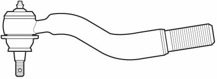 Terminal de Direção - Nakata - N 2110 - Unitário