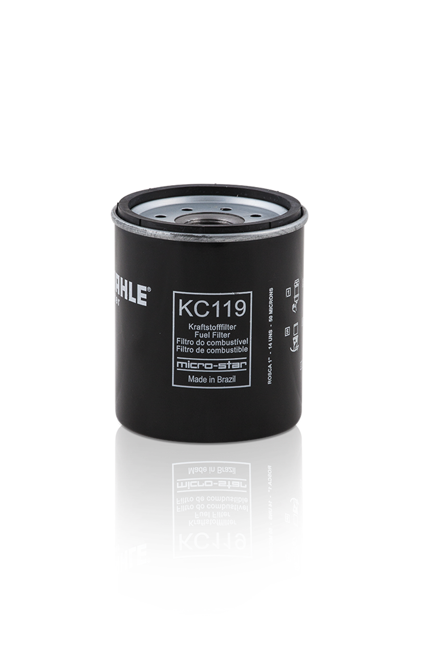 Filtro Blindado Combustível - MAHLE - KC119 - Unitário