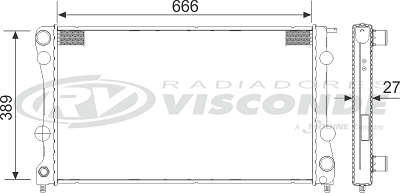 Radiador de Água - Visconde - 19227 - Unitário