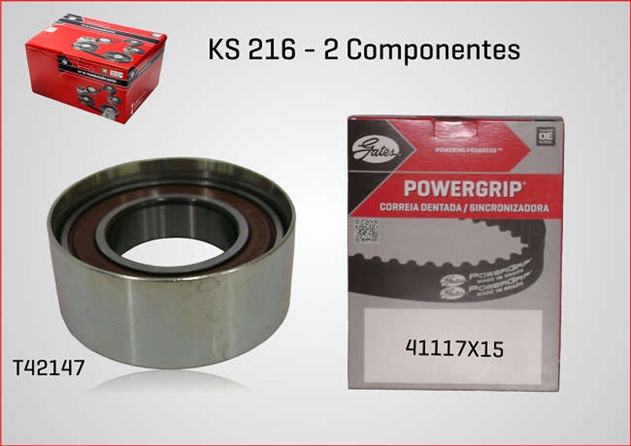 Kit de Correia Dentada - Gates - KS216 - Unitário