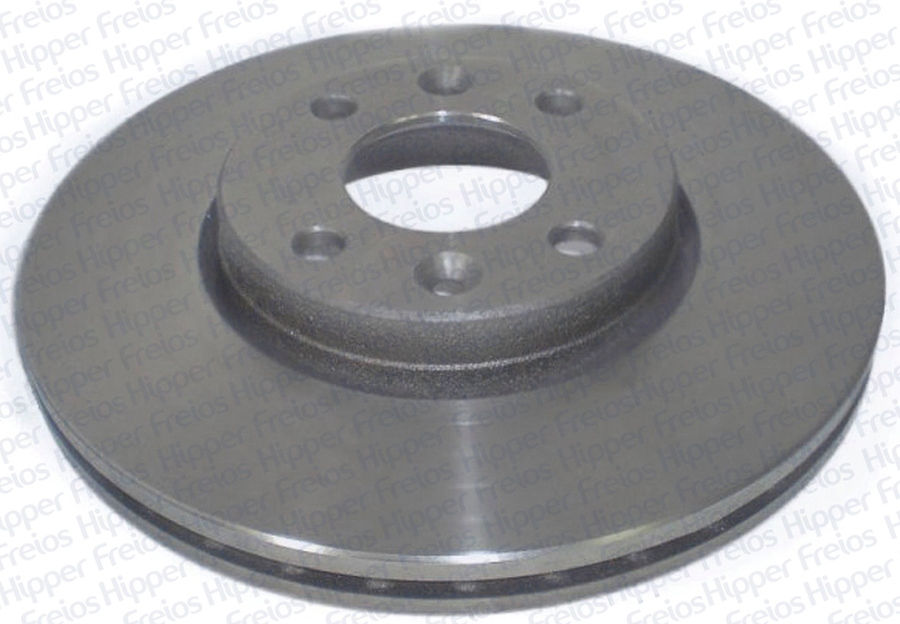 Disco de Freio Ventilado sem Cubo - Hipper Freios - HF 549A - Par