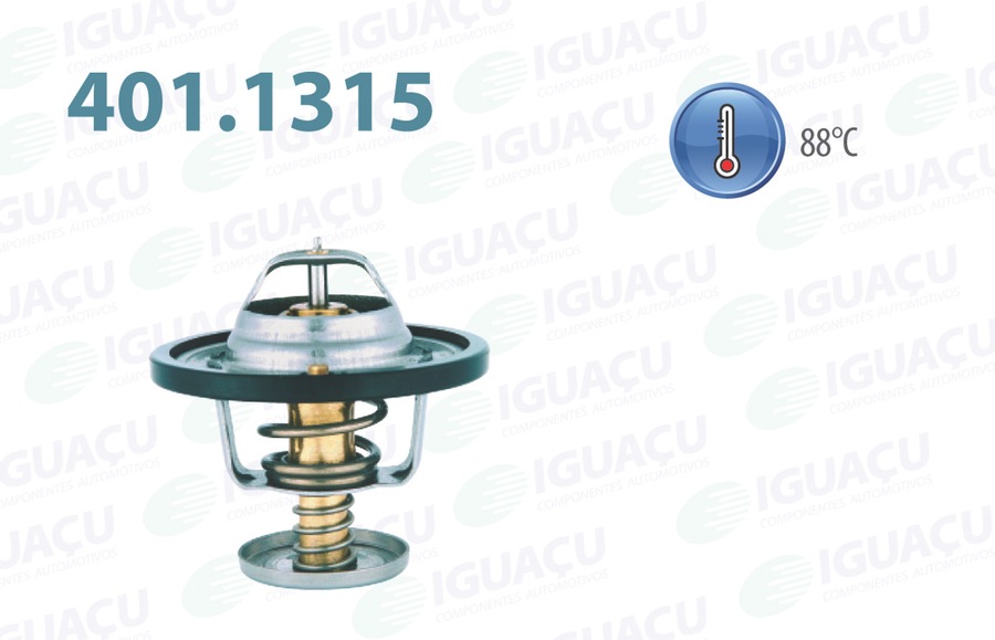 Válvula Termostática - Iguaçu - 401.1315-88 - Unitário