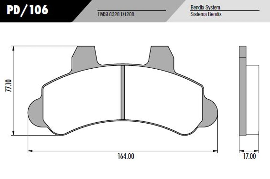 Pastilha de Freio - Fras-le - PD/106 - Jogo
