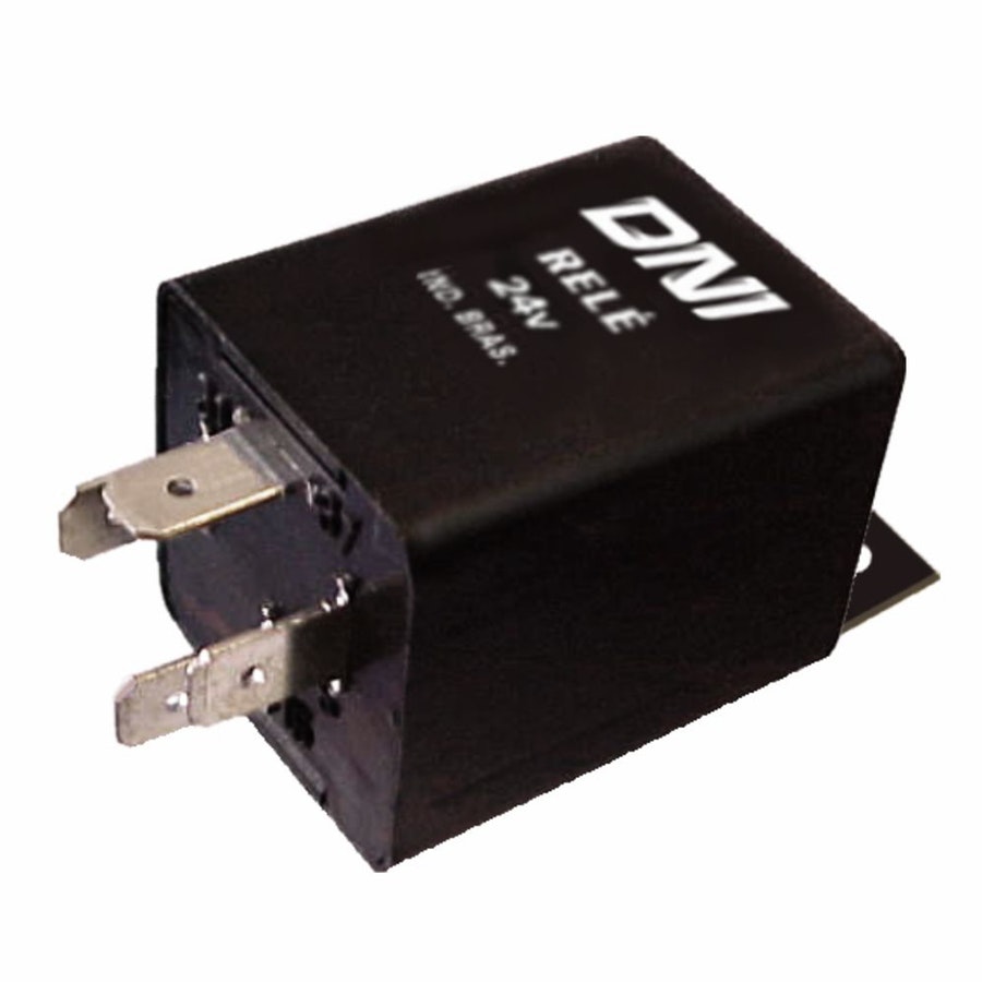 Relé da Luz de Toilette Comil 29753 / Marcopolo 272001703 / Mascarello 4108 - 24V 4 Terminais - DNI - DNI 0304 - Unitário