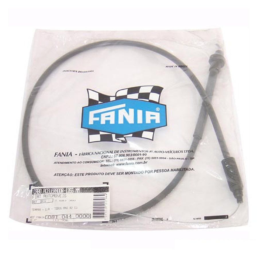 Cabo do Acelerador - Fania - 81-044 - Unitário