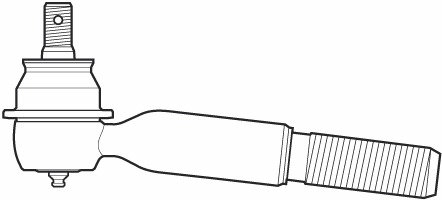 Terminal de Direção - Nakata - N 2112 - Unitário