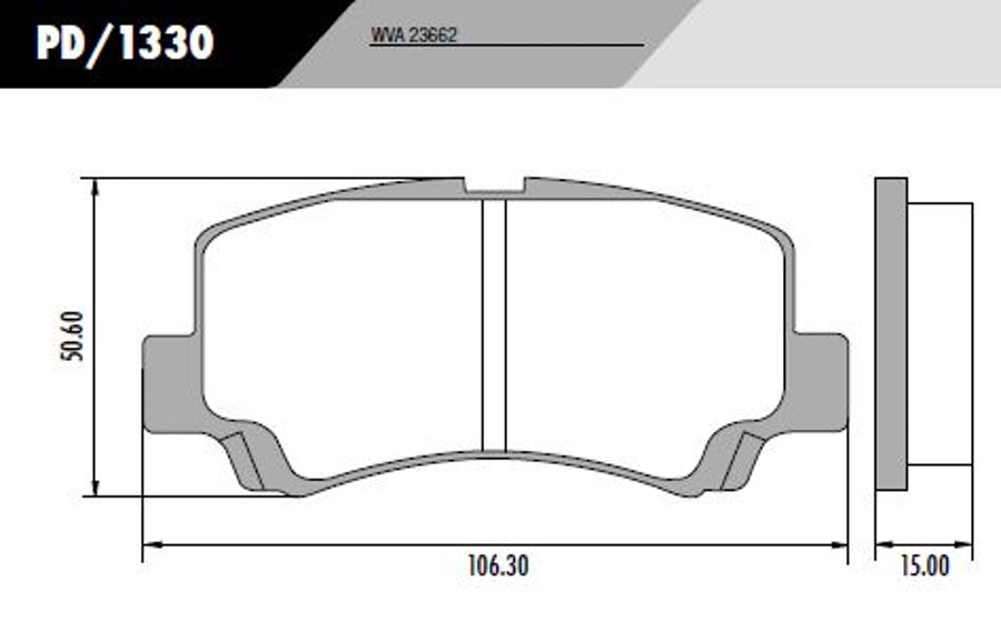 Pastilha de Freio - Fras-le - PD/1330 - Jogo