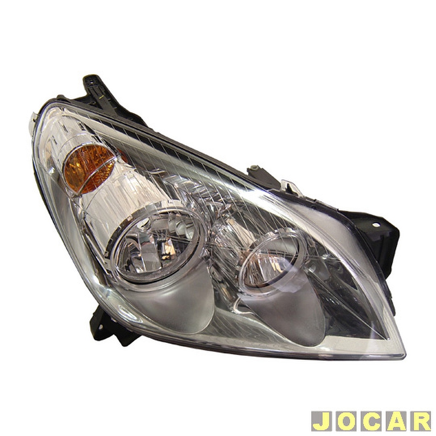 Farol Cromado Lado Direito - Arteb - 0160650 - Unitário