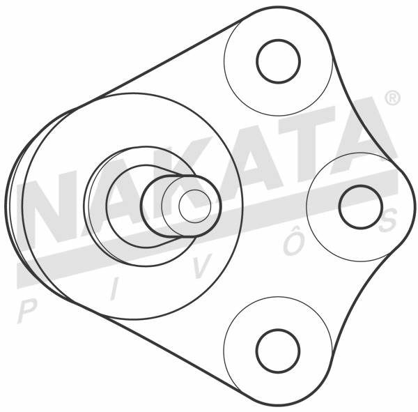 Pivô - Nakata - N 6075 - Unitário