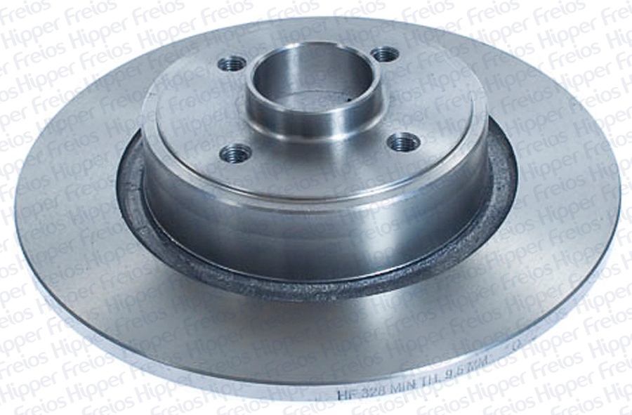 Disco de Freio Sólido com Cubo - Hipper Freios - HF 328 - Par