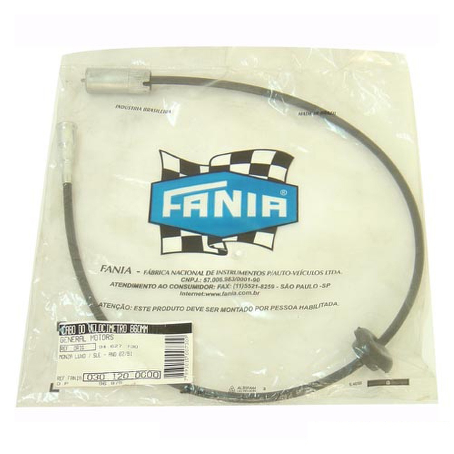 Cabo do Velocímetro - Fania - 30-120 - Unitário