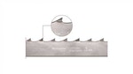 Serra Fita Aço Carbono para Madeira 5,80x27mm 3 Dentes WPP27X3/P - Starrett - WPP27X3/P-5,80 - Unitário