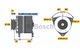 alt: Miniatura imagem do produto ALTERNADOR  T1  28V  140A - Bosch - 9120456044 - Unitário