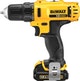alt: Miniatura imagem do produto Furadeira Parafusadeira Bateria 3/8" 12V Íon Lítio DCD710S2 - DeWalt - DCD710S2B2 - Unitário